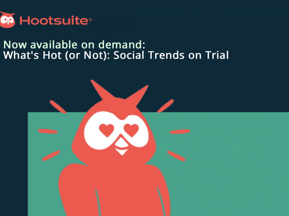 Hootsuite webinar