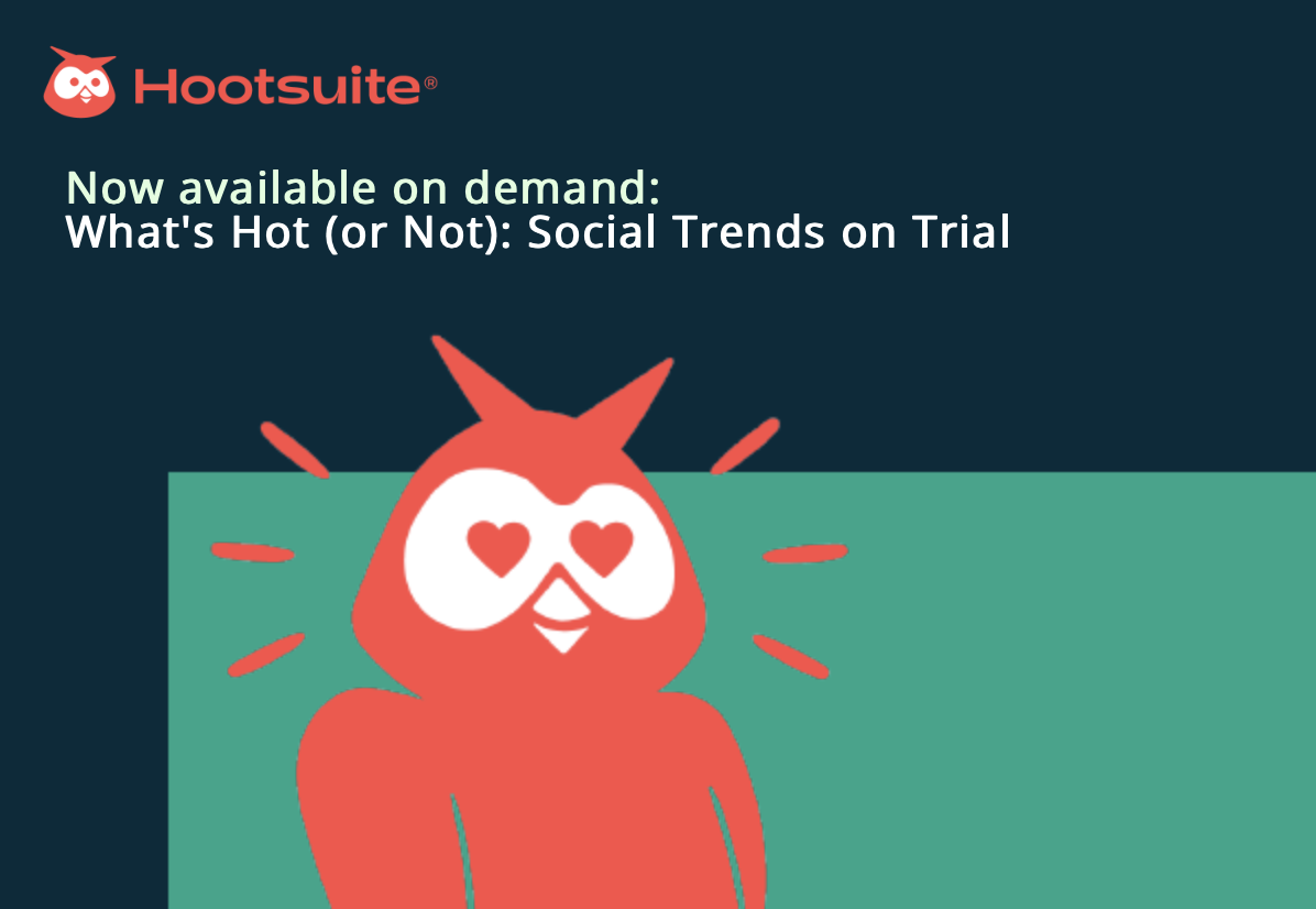 ملخص ويبنار هوتسويت: What’s Hot (or Not): Social Trends on Trial
